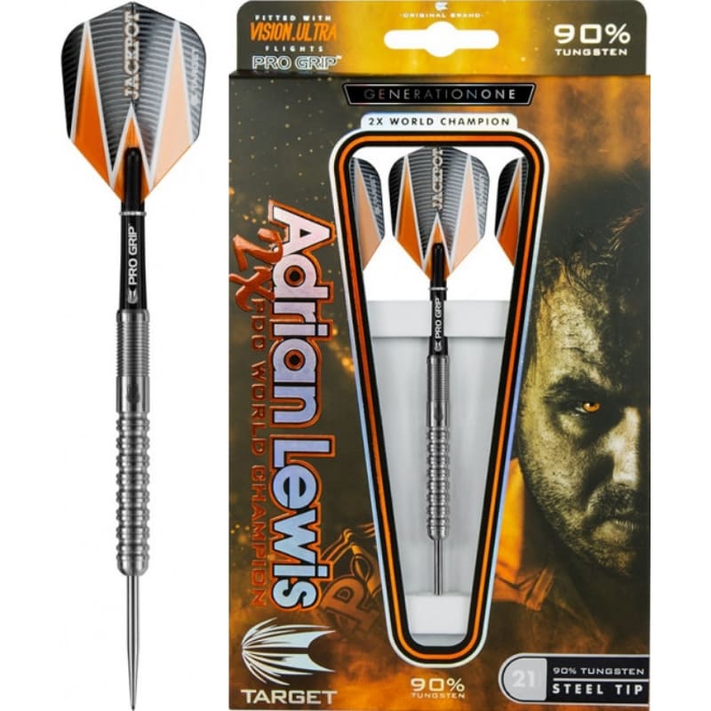 Adrian Lewis Gen1 dartpijlen Adrian Lewis Gen1 dartpijlen van Target Darts