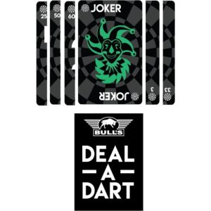 Bulls Deal a dart playing cards