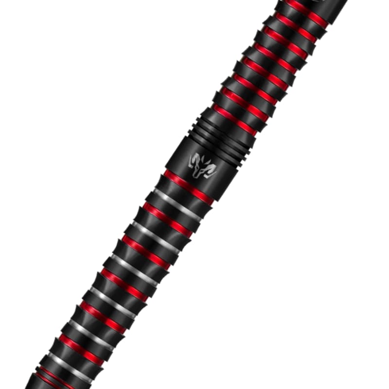 Harrows Wolfram Infinity dartpijl close up