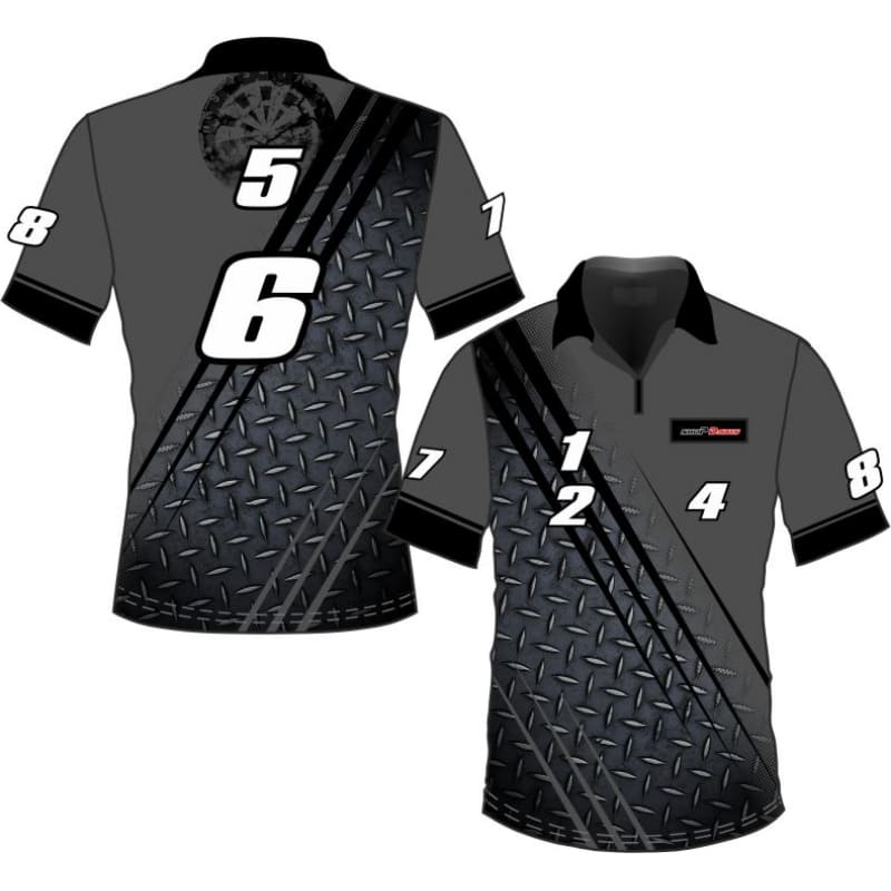 Shopdarts Tearplate dartshirt grijs Shopdarts Tearplate dartshirt grijs
