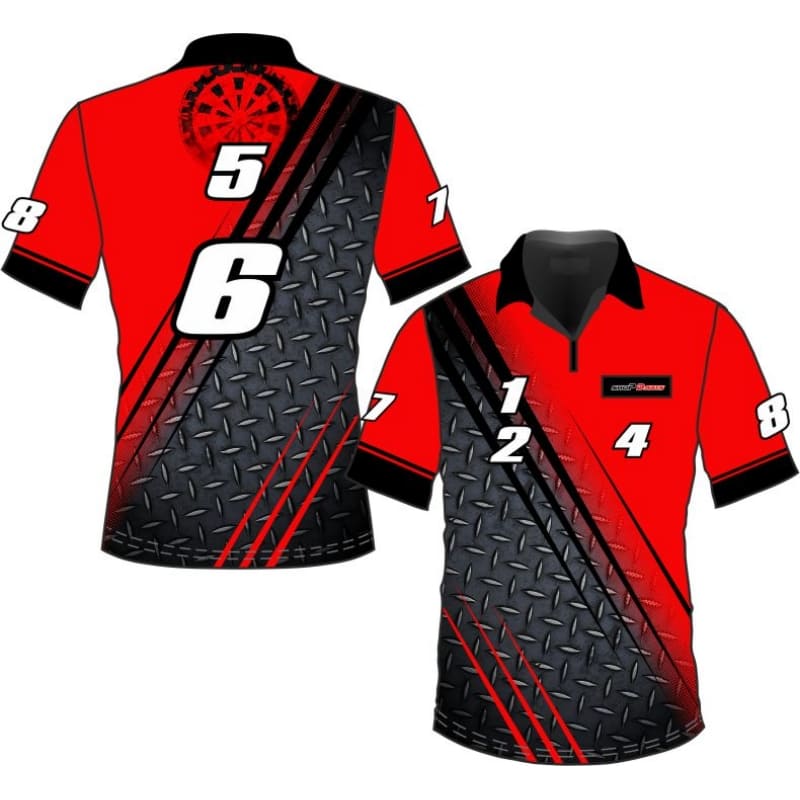 Shopdarts Tearplate dartshirt rood
