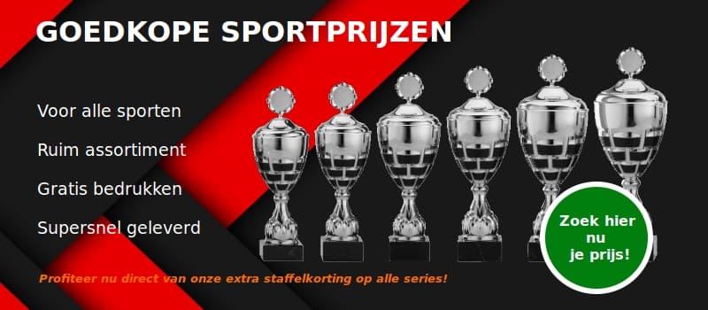 Sportprijzen banner Sportprijzen banner