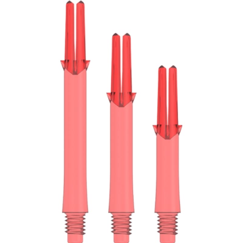 L Style Shafts clear red L Style Shafts clear red