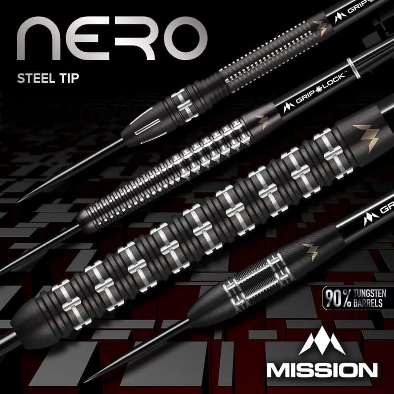 Mission Nero dartpijlen banner Mission Nero dartpijlen banner