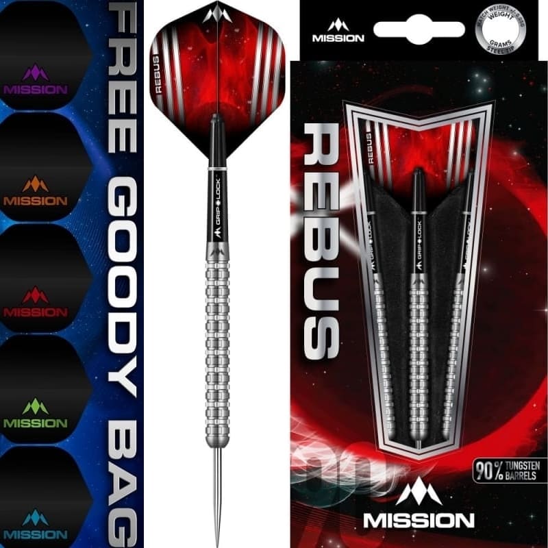 Mission Rebus M3 dartpijlen