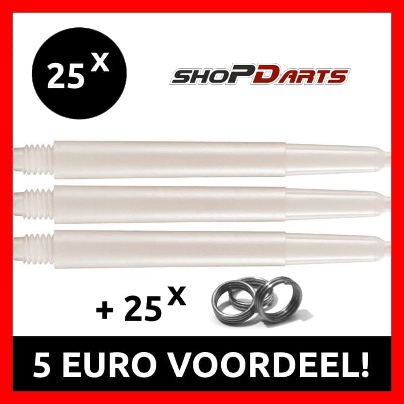25 Sets Nylon Shafts natural 25 Sets Nylon Shafts natural