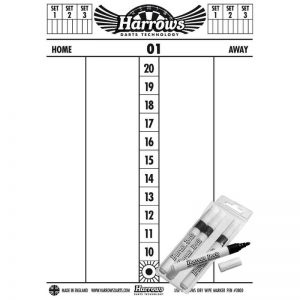 Harrows Scorebord + Stiften