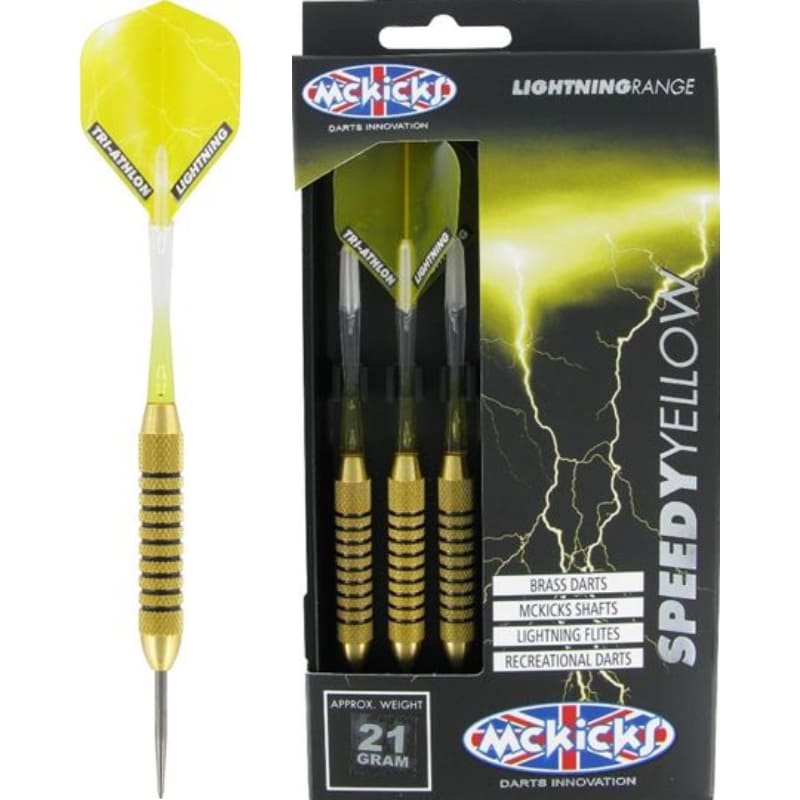 McKicks Speedy Yellow 21gr dartpijlen