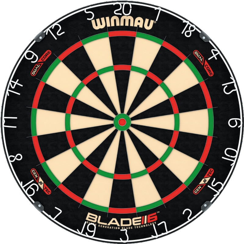 Winmau Blade 6 Dual Core dartbord Winmau Blade 6 Dual Core dartbord