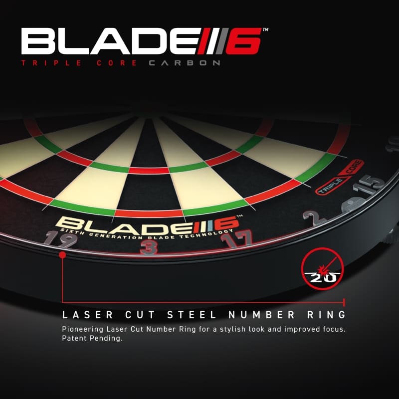 Winmau Triple Core carbon steelring