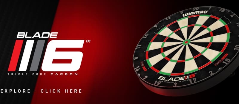 Winmau Blade 6 banner Winmau Blade 6 banner